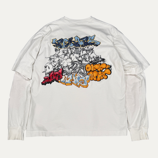 Off-White Graffiti Skate Longsleeve T-Shirt