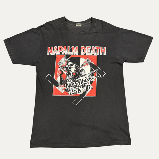 Vintage 2004 Napalm Death Nazi Punks Fuck Off T-Shirt