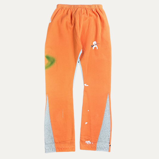 Gallery Dept Flared Paint Splatter Sweatpant