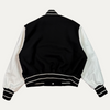 Givenchy Wool And Grained Leather Varsity Jacket
