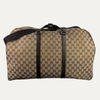 Gucci Canvas Duffle Bag W/ Strap
