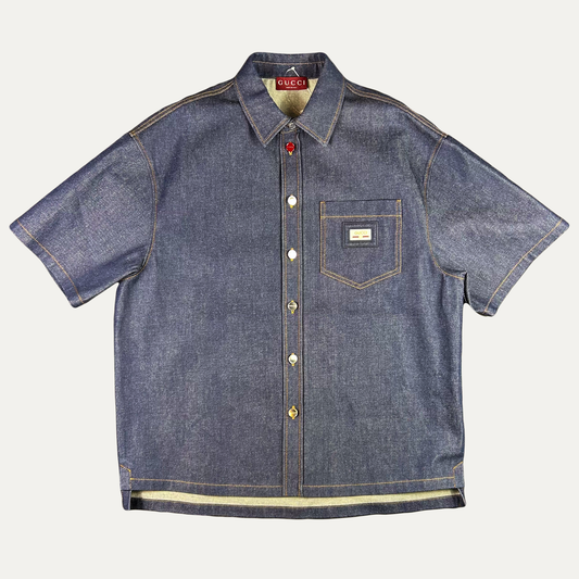 Gucci Denim Button Up Shirt