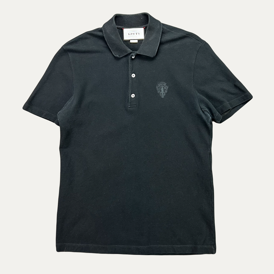 Gucci Embroidered Pocket Logo Polo T-Shirt