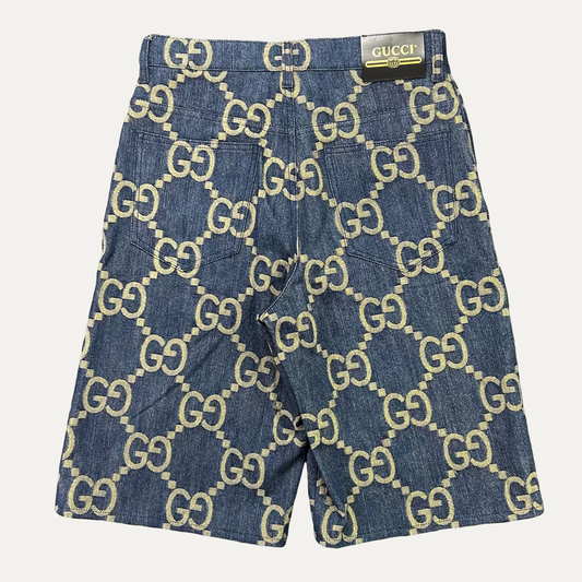 Gucci Straight Leg Denim Short