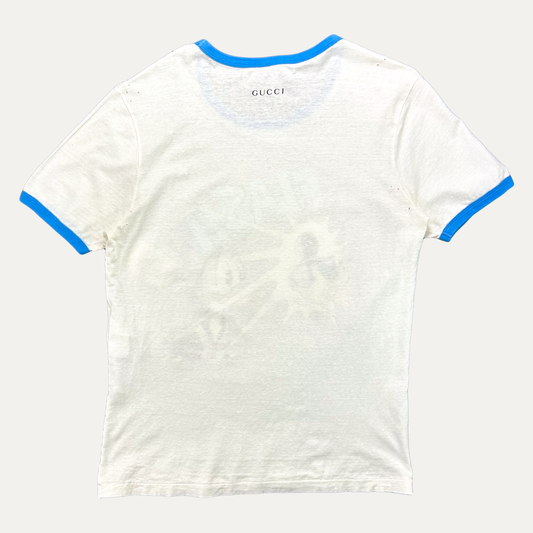 Gucci X Disney Donald Duck Ringer T-Shirt