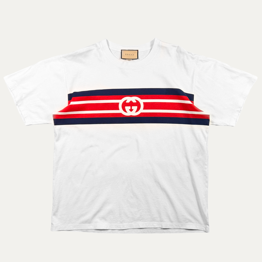 Gucci Interlocking G Striped T-Shirt