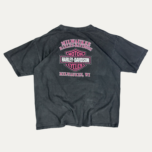 Harley Davidson 100 Years Graphic Logo T-Shirt