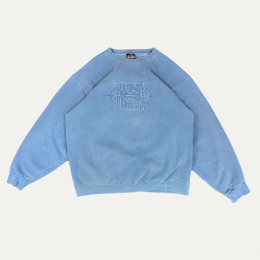 Harley Davidson Embroidered Chest Logo Sweatshirt