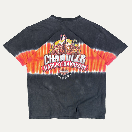 Harley Davidson Tie Dye Scorpion Graphic T-Shirt
