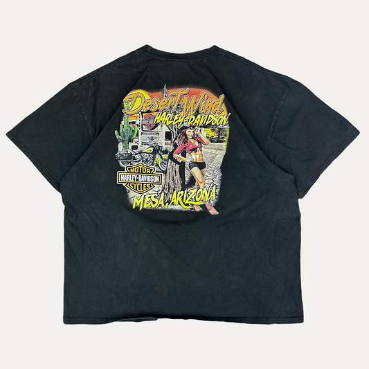 Harley Davidson Bull-Dog Graphic Logo T-Shirt
