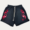 Hellstar Flame Sweat Shorts