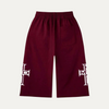 HMDD Red Iron Cross 3/4 Shorts