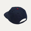 HMDD Orange Waxed Round 10 Hat Navy