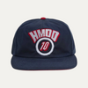 HMDD Orange Waxed Round 10 Hat Navy