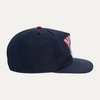 HMDD Orange Waxed Round 10 Hat Navy