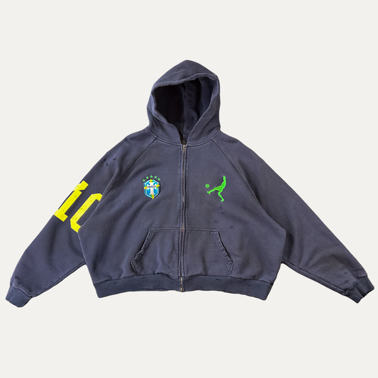 Happy Memories Don't Die HMDD Brazil Zip-Up Hoodie