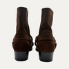 Saint Laurent Wyatt Brown Buckle Boots