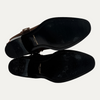 Saint Laurent Wyatt Brown Buckle Boots
