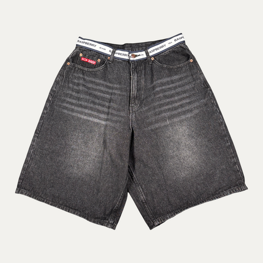 Raspberry Hills Black Denim Shorts