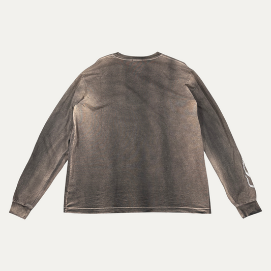 Bossi Rhinestone Flame Longsleeve