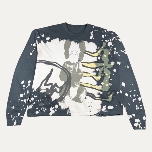 Kaws Bleach Splatter T-Shirt