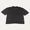 Stussy Crochet Knitted Polo