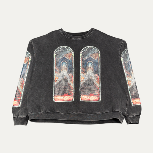 Who'd Decides War Mirror Crewneck