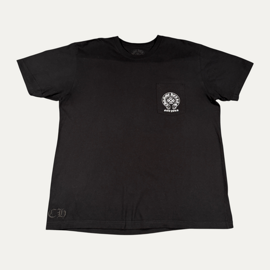 Chrome Hearts New York Scroll Logo T-Shirt