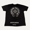 Chrome Hearts New York Scroll Logo T-Shirt