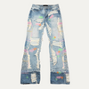 Who Decides War Technicolor Embrodiery Denim Jeans