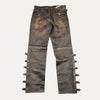Martine Rose Leather Buckle Trouser Pants