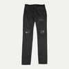 Amir Snakeskin Ripped Skinny Jeans