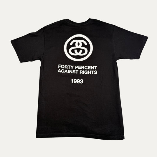 Stussy Forty Percent Against Rights T-Shirt
