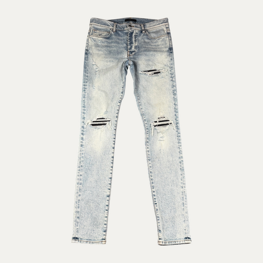 Amiri Light Washed Skinny Jeans