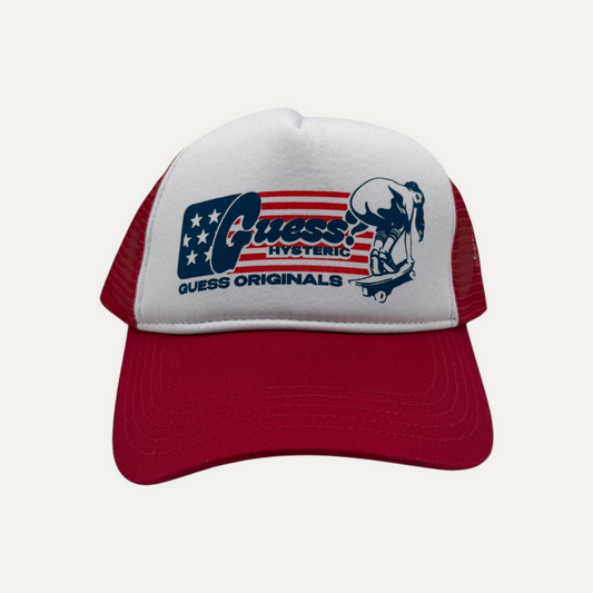 Hysteric Glamour x Guess Baseball Trucker Hat