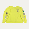 Chrome Hearts Matty Boy Green Chainlink Sweatshirt