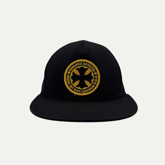 Chrome Hearts Plus Cross Seal Stamp Trucker Hat