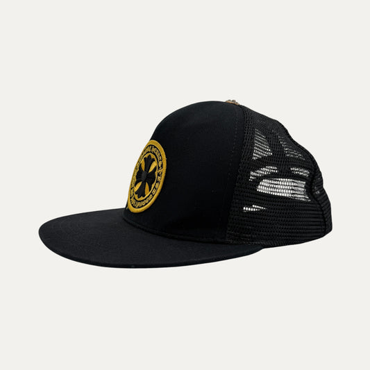 Chrome Hearts Plus Cross Seal Stamp Trucker Hat