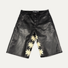1-800 LOST SHADWS Leather Shorts