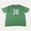 Supreme Logo T-Shirt Green Distressed T-Shirt