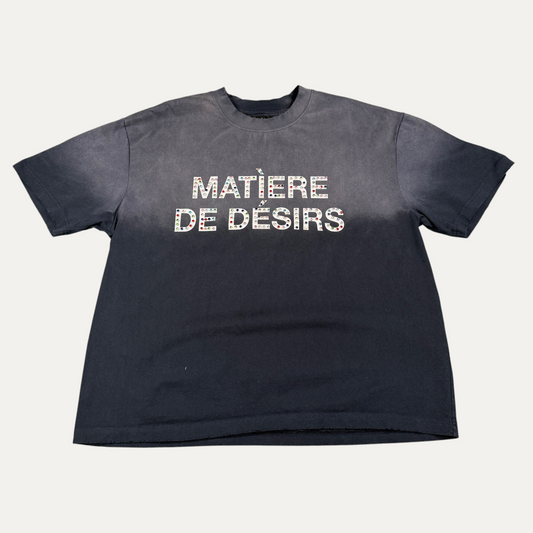 Matiere Desirs Chest Spellout T-Shirt