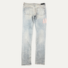 Amiri Pink Side Spellout Skinny Jeans