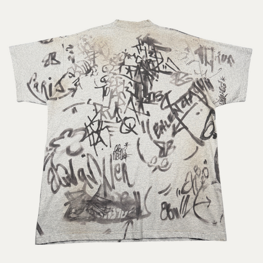 Balenciaga Skater Graffiti Print T-Shirt