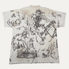 Balenciaga Skater Graffiti Print T-Shirt