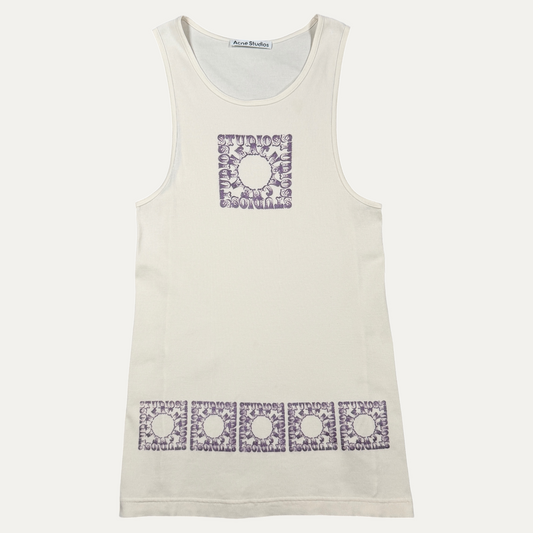 Acne Studios Logo Print Tank Top