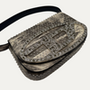 Diesel Rhinestone Big D Logo Purse