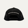 Chrome Hearts Red On Black Triple Cross Hat