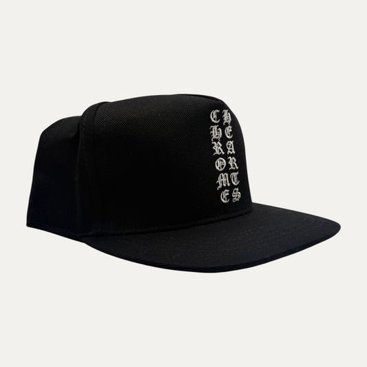 Chrome Hearts Vertical Pie Chart Logo Hat