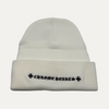 Chrome Hearts White CH Logo Beanie