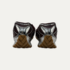 Bottega Veneta Orbit Silver Maroon
